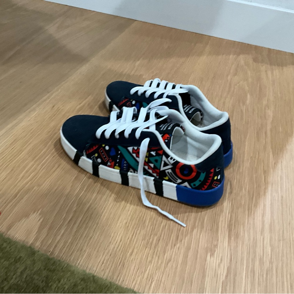 Colored Shoes with white laces